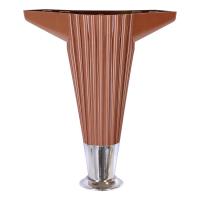 WETRA LINE 17 CM PLS AYAK KAHVE KROM - 1